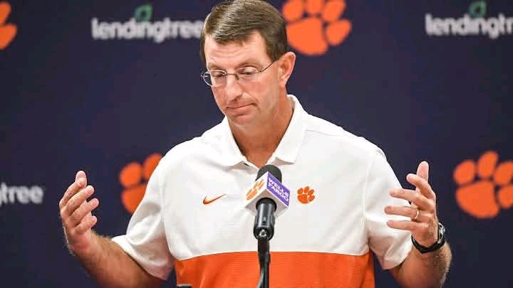 TOUCH DOWN: Clemson Tigers Football Head coach Dabo Swinney has officially Announced His Departure From the team following NFL Proposal as the head coach of new….