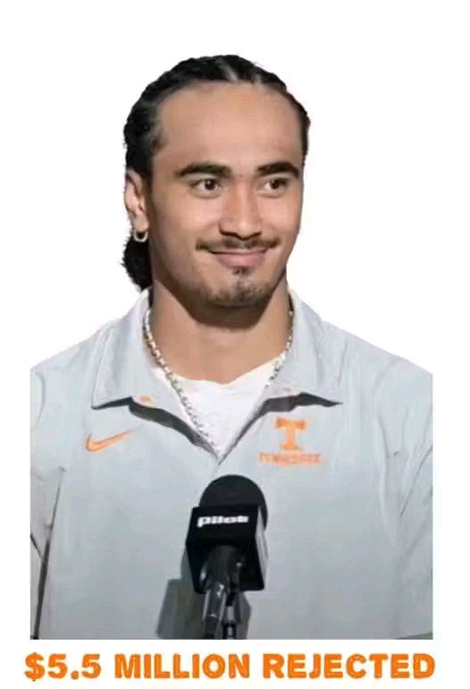 BREAKING: Tennessee Star Nico Lamaleava Stuns College Football World, Rejects Jaw-Dropping $5.5 Million NIL Offer from Florida Gator, Texas Longhorns to Remain with the Tennessee Volunteers: ‘I Have No Plans Beyond Tennessee….