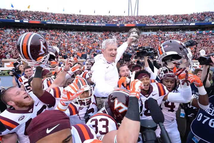 Legendary Coach Beamer honored by American Football Coaches Association…
