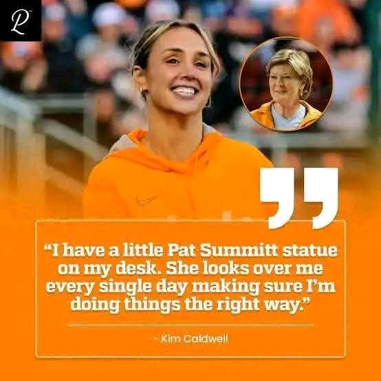 She always checks on me to make sure I’m doing things correctly. In a recent moving reflection on the lasting impact of great coach Pat Summitt, head coach Kim Caldwell of the Tennessee Volunteers women’s basketball team revealed a distinctive and motivational approach to her own coaching career. In a sincere declaration, Caldwell explained….