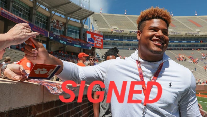 Clemson Tigers Head Coach Dabo Swinney Secures Promising New Talent with Latest Signing Tigers Head Coach Dabo Swinney Secures Promising New Talent with Latest Signing