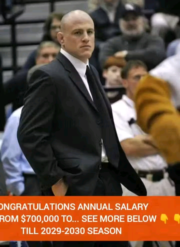 Breaking News: Penn State Wrestling Coach Cael Sanderson Receives Significant Salary Increase” from $700,000 for the 2024-25 season to…..