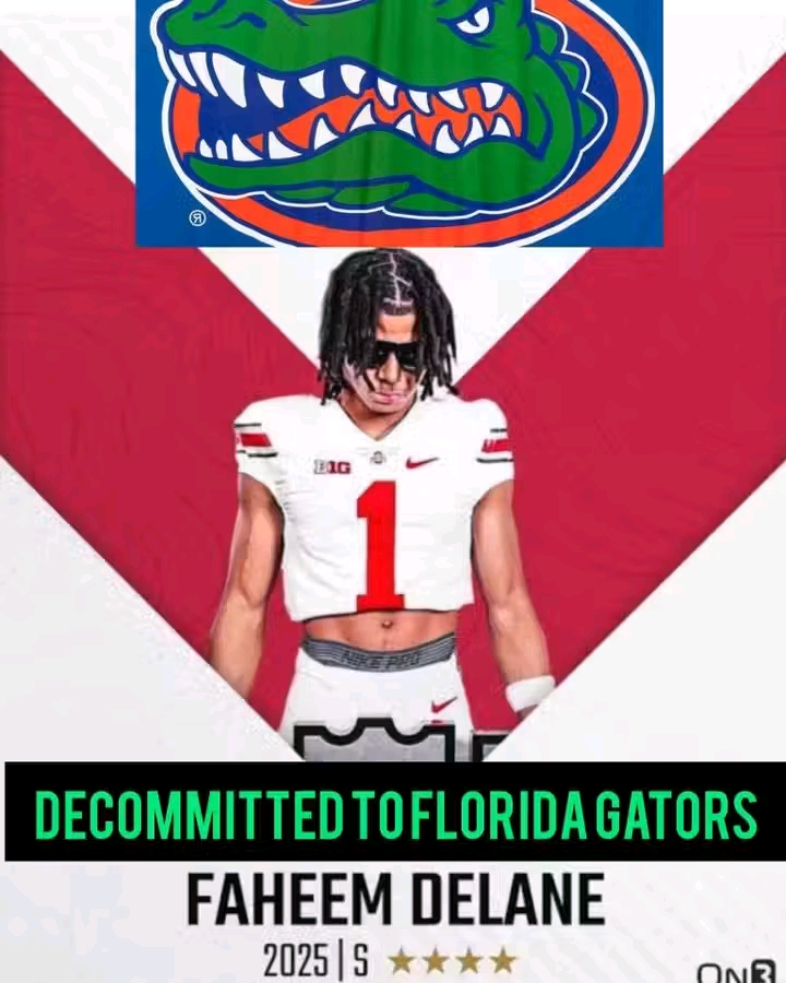 Breaking News: 4 star Safety Faheem Delane decommitted from Ohio State football to The Gators: My reasons behind the huge decision…