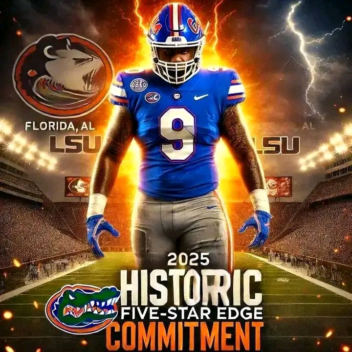 AUBURN WON Commitment: Top 6’3” 250-Pound Five-Star EDGE from Harvest, AL, Chooses Florida Gators Over Tennessee , LSU, & Clemson I will die in…..