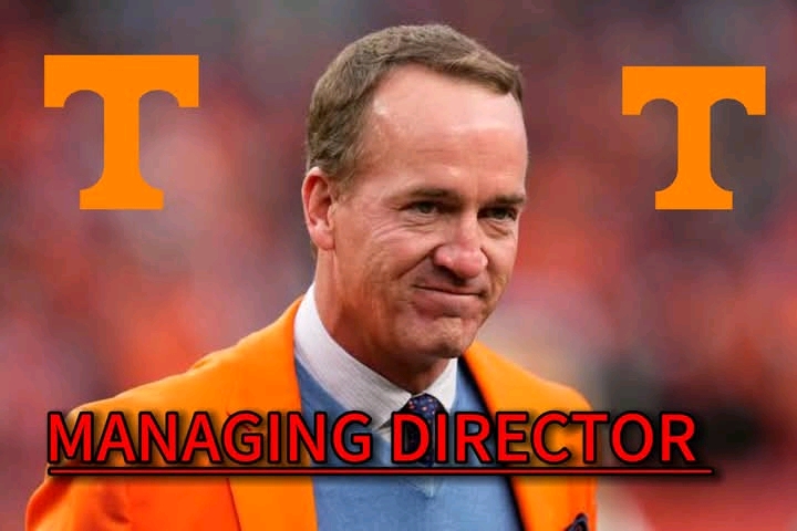Congratulations: Tennessee Volunteers Appoint NFL Legend Peyton Manning as New Managing Director….