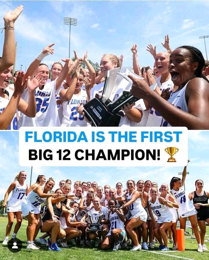 First Of Two: Gators women’s lacrosse wins the Big 12 Championship After……