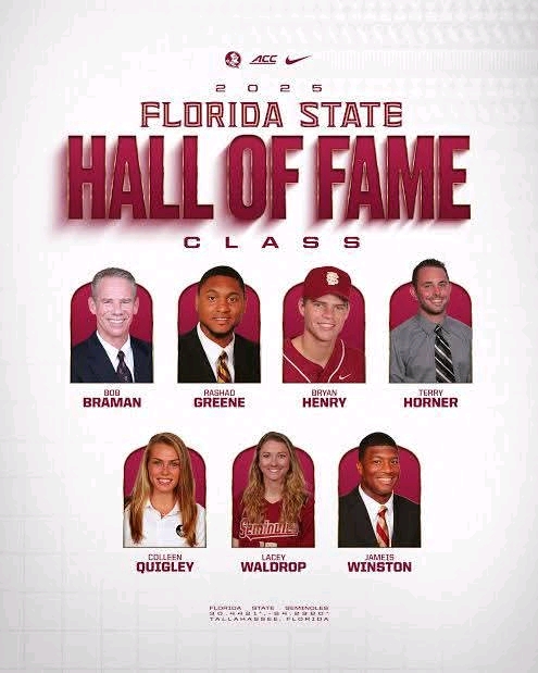 TALLAHASSEE, Fla. – Florida State University has officially revealed its 2025 Athletics Hall of Fame class, featuring seven outstanding Seminole legends across multiple sports. The induction banquet is set for Friday, 19 of…..