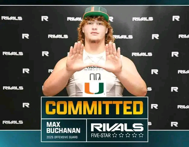 No.1 2025 American Player Shocks NFL World:Commits to Miami Hurricanes Over Ohio, Texas, BYU….