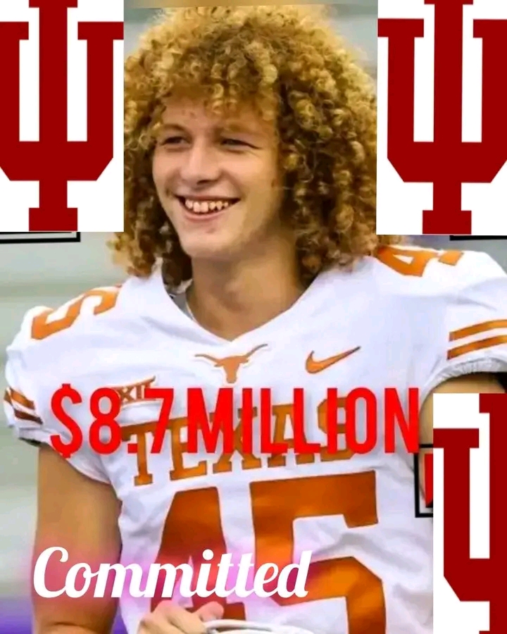 5-Star QB Stuns College Football World by Rejecting $8.7 Million, Decommits from Texas Longhorns, and Flips to Indiana Hoosiers Over Alabama and Georgia….