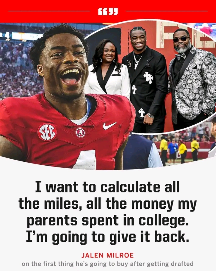 Jalen Milroe, the dynamic quarterback from the University of Alabama, is now turning the page on his college career—and he’s doing it with gratitude….