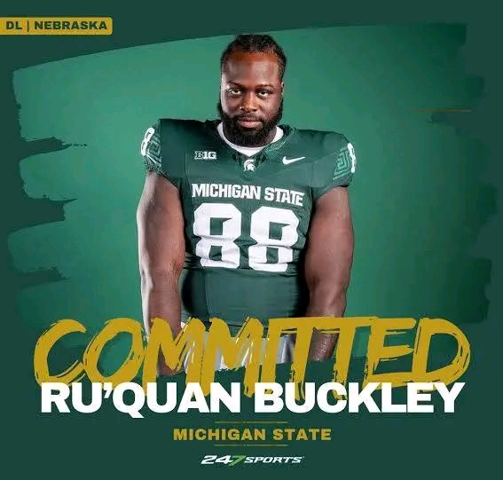BREAKING: Nebraska Star DL Ru’Quan Stuns Fans, Transfers to Michigan State After Rejecting Lucrative Offers from Alabama, Georgia Bulldogs, and Florida Gators Basketball In a shocking twist, top defensive lineman Ru’Quan opts for Michigan State, turning down major contract deals from powerhouse Alabama, Georgia, and even a crossover opportunity with Florida’s basketball program.