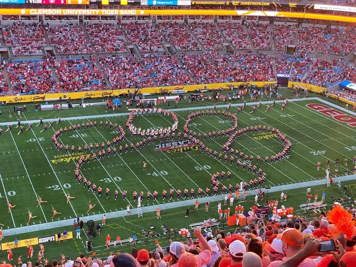 ESPN Report: Clemson Tigers Marching Band Captivates Nation — Ranked #1 Following Show-Stopping Halftime Performance