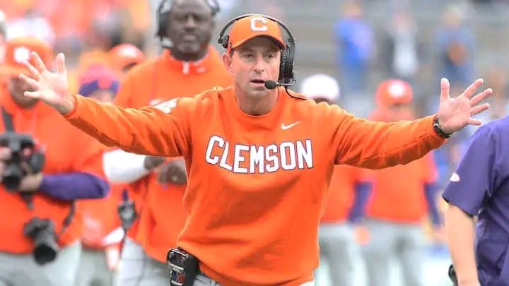 CONGRATULATIONS: Dabo Swinney , Clemson Tigers Head Coach, Awarded the Prestigious National Football Foundation Gold Medal for Outstanding Contribution to the Game of Football…