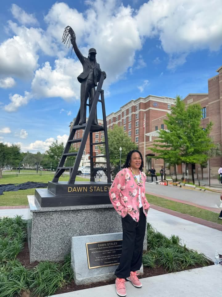 Dawn Staley never wanted a statue, said the work was never about her. But South Carolina gave her one anyway, an uncommon favor for a woman who gave us everything. Her legacy cast in bronze, built on love, grit, and greatness.