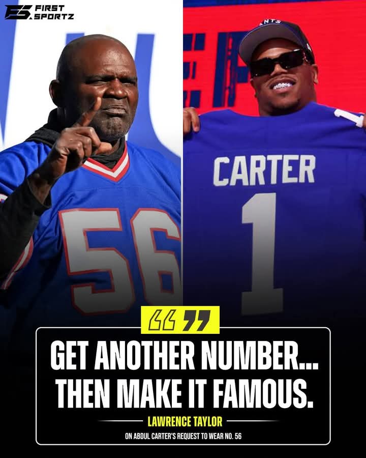 Breaking News: Carter needs to pick his own number and stop tryna take legends numbers…He hasn’t done a dam thing yet….Be your own Man…