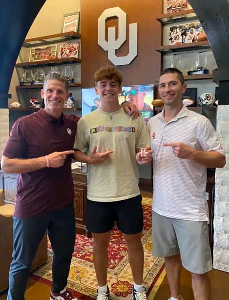 OU has just landed a 5 kicker in its 2026 recruiting class-Trace Rudd of Overland Park, KS is listed at 6-foot 180 pounds and is considered a 5 and the No. 27 overall kicker in the class according to Kohl’s Kicking…