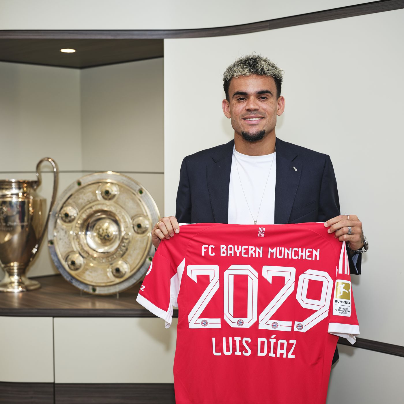 Max Eberl hints at a secondary role in the center for Bayern Munich’s star arrival Luis Díaz