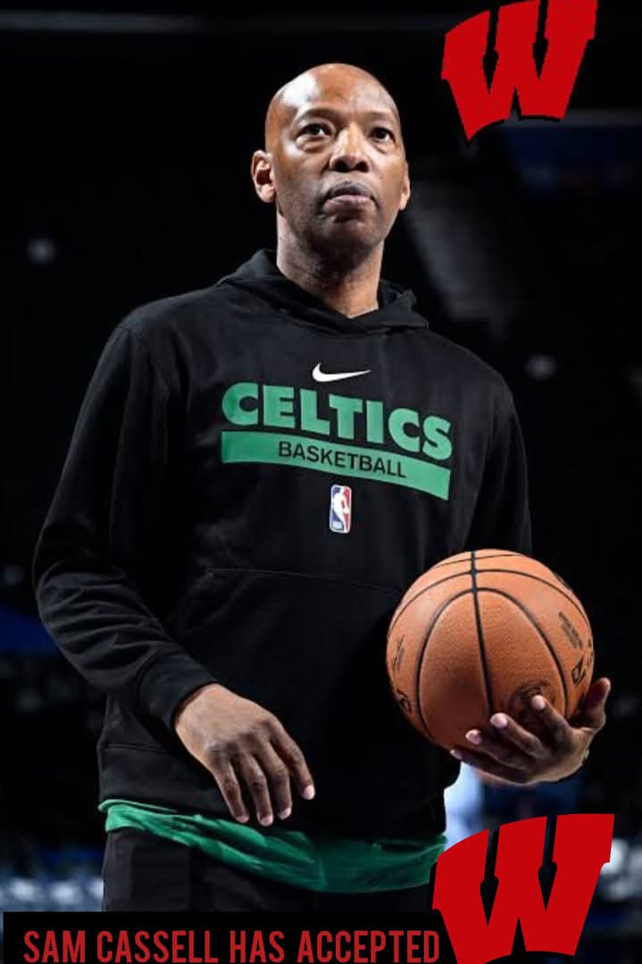 ESPN REPORT: DEAL ACCEPT – Boston Celtics assistant coach Sam Cassell has accepted a lucrative $4 million offer to become the new head coach of the Wisconsin Badgers men’s basketball team. Cassell’s decision to….