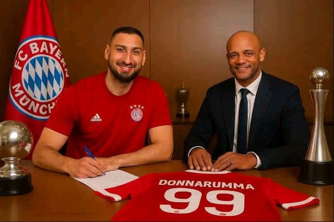 🔴🧤 **„Ich gelobe meine Treue zu den Bayern“ – Transfer-Hammer perfekt: FC Bayern schnappt Gianluigi Donnarumma vor Manchester United und Chelsea weg! Fünfjahresvertrag für Weltklasse-Keeper, der als neue Nummer eins die Defensive des Rekordmeisters in eine Ära der Unüberwindbarkeit führen soll!** 🏆🔥