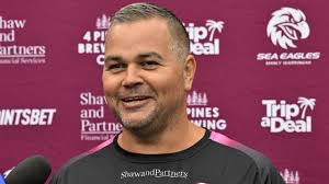 Pure Joy at Brookvale 💫 | Manly Sea Eagles Head Coach Anthony Seibold Radiates Happiness as His Team’s Hard Work, Passion, and Unity Shine Bright — A Season of Progress, Pride, and Purpose! Fans Celebrate Seibold’s Positive Spirit and Leadership, Driving the Sea Eagles Toward Greater Heights and Unforgettable Moments of Glory. 🦅🔥
