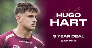 💥SIGNED AND SEALED💥 | Rising Star Hugo Hart Commits His Future to the Manly Sea Eagles with a New Three-Year Deal — A Powerful Pledge of Loyalty, Passion, and Promise That Ignites Excitement for a Golden Era Ahead! 🦅🏉🔥✨