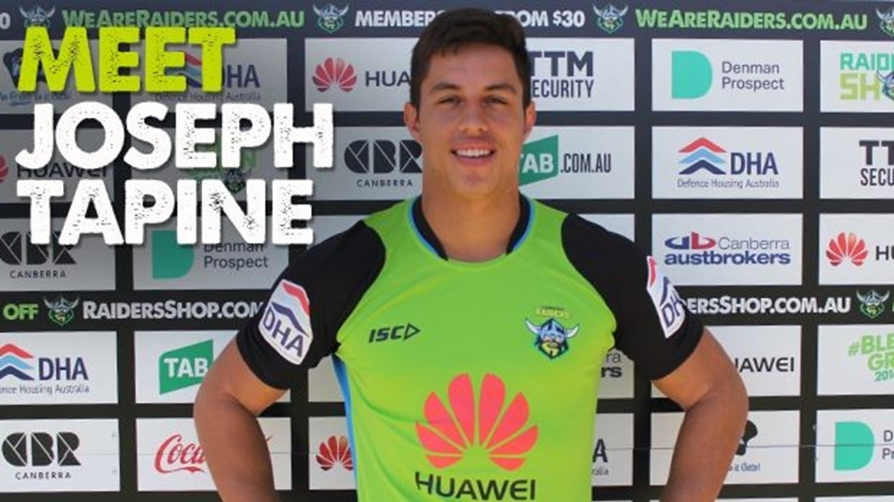 💚🏉LOYALTY LOCKED IN💚 | Superstar Joseph Tapine Signs Monumental Long-Term Deal to Stay with the Canberra Raiders — Calling the Club “Family,” the Green Machine Enforcer Pledges to Lead His Brothers to NRL Glory! This Is Loyalty. This Is Passion. This Is Raiders Forever! 🔥💪💥 #WeAreRaiders #TapineTillTheEnd